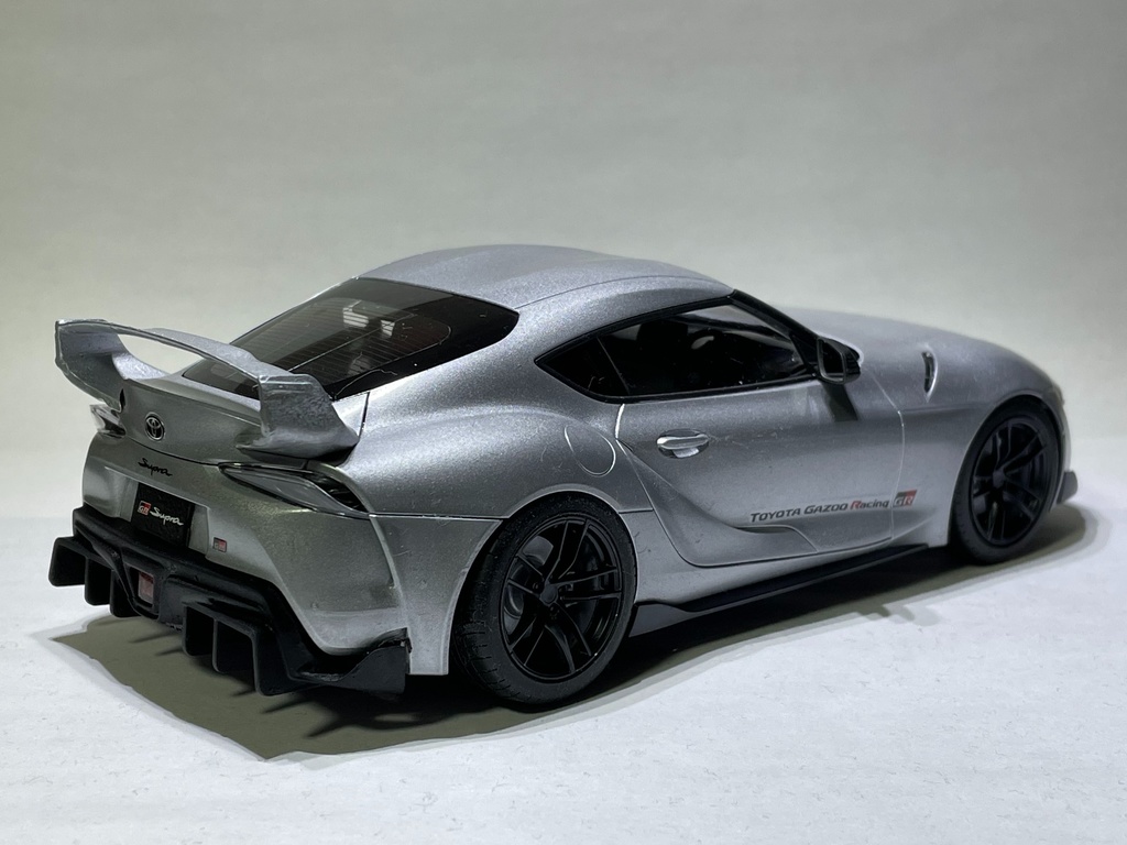 GR スープラ リアスポイラー&リアディフューザーキット 1/24 レジン 3Dプリント T社向け