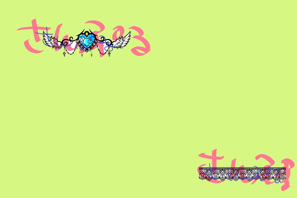 【VR向け】宝石タトゥー