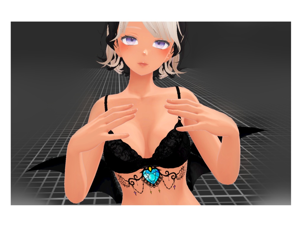 【VR向け】宝石タトゥー 
