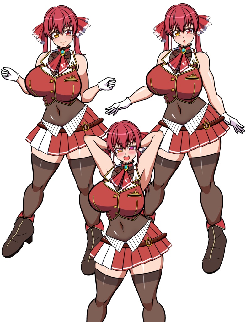 宝鐘マリン立ち絵素材PSD