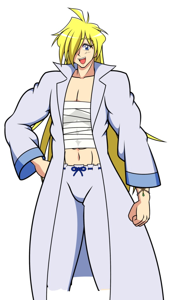 スレイヤーズ ガウリイ=ガブリエフ立ち絵素材PSD