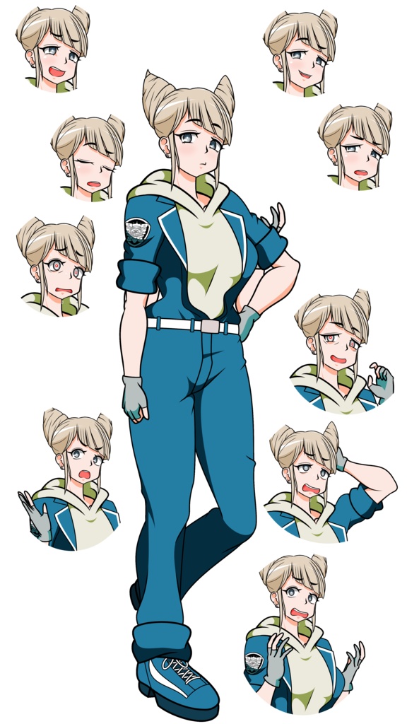 都市伝説解体センター、立ち絵セットPSD