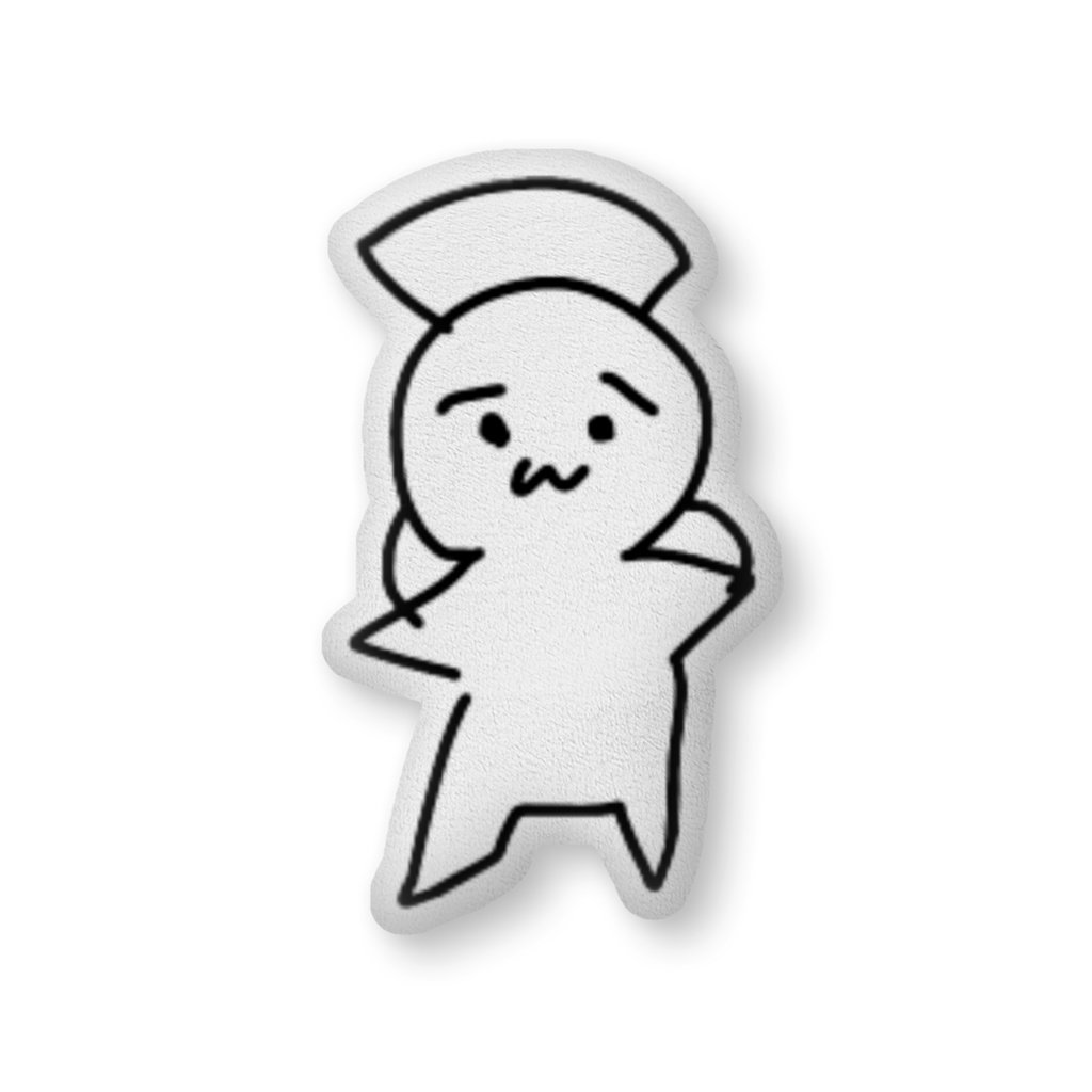 大きくなたよ。画伯クッション