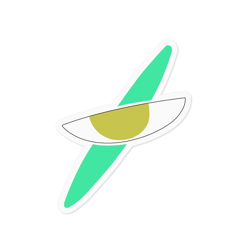 ありまろ目ステッカー