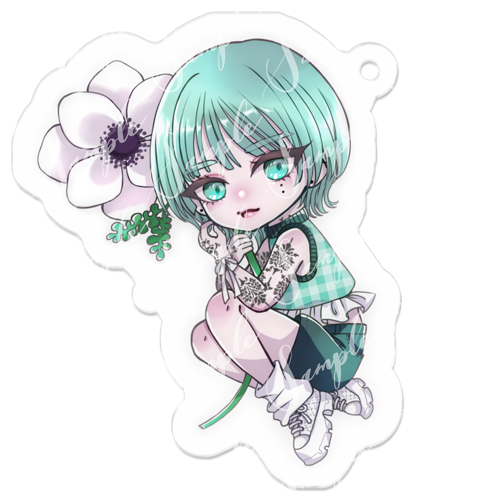 🕊️Elegia Monet アクリルキーホ...