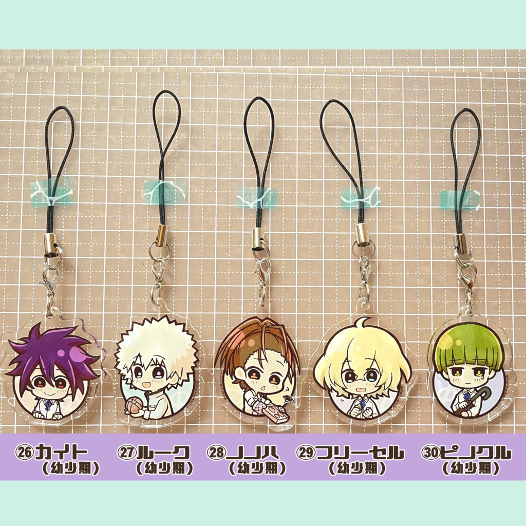 Φブレミニアクリルキーホルダー(単体販売)2025.6.8追加