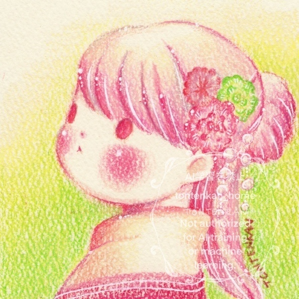 【原画】晴れの髪飾り