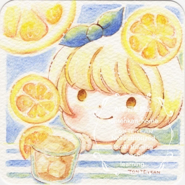 【夏の期間限定🌻】てのひらペーパー原画【C】