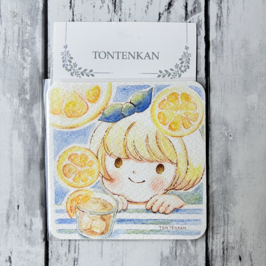 【夏の期間限定🌻】てのひらペーパー原画【C】