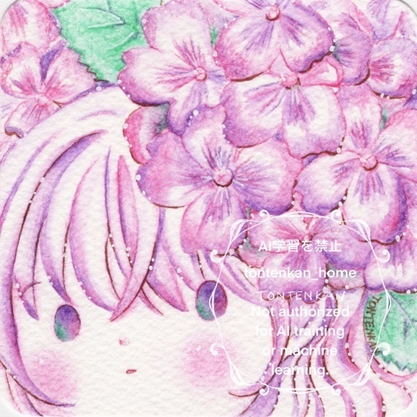 【夏の期間限定🌻】てのひらペーパー原画【E】