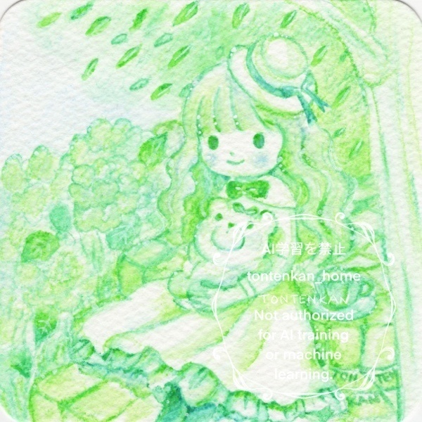 【夏の期間限定🌻】てのひらペーパー原画【G】