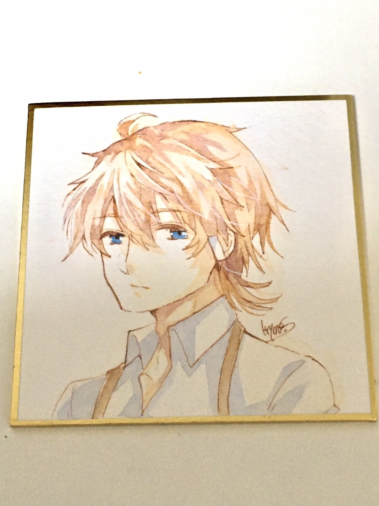 【水彩ミニ色紙】ディウス