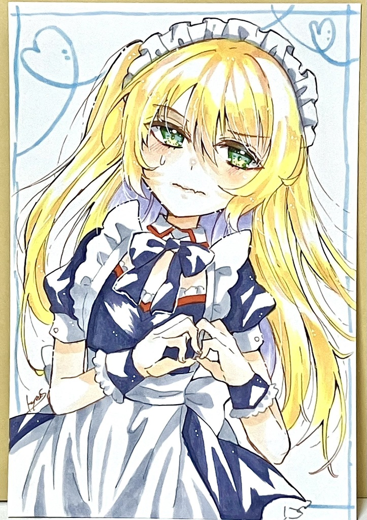 【原画】メイド服の姫美華