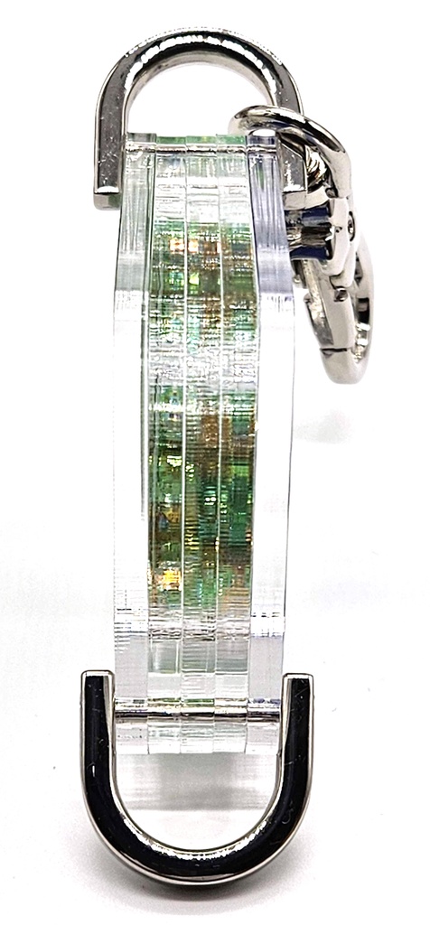 カスタマイズできる!!シャカシャカアクキー【ぬめゲコらいふ】(ラインストーン緑)