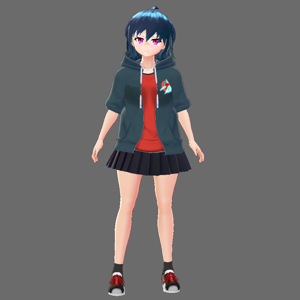 VRchat向けオリジナル3Dモデル[菖蒲] - ezakura-aya - 2/7
