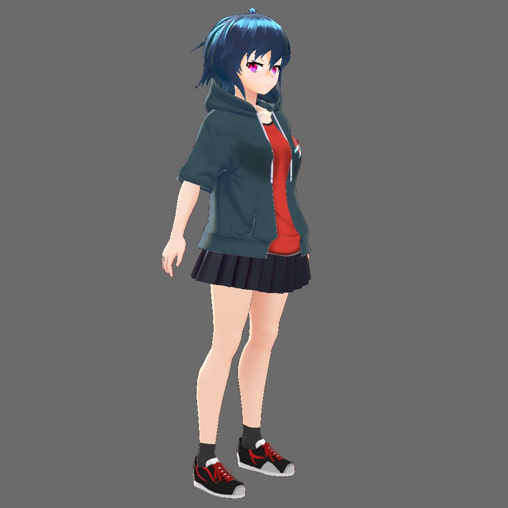 VRchat向けオリジナル3Dモデル[菖蒲] - ezakura-aya - 7/7