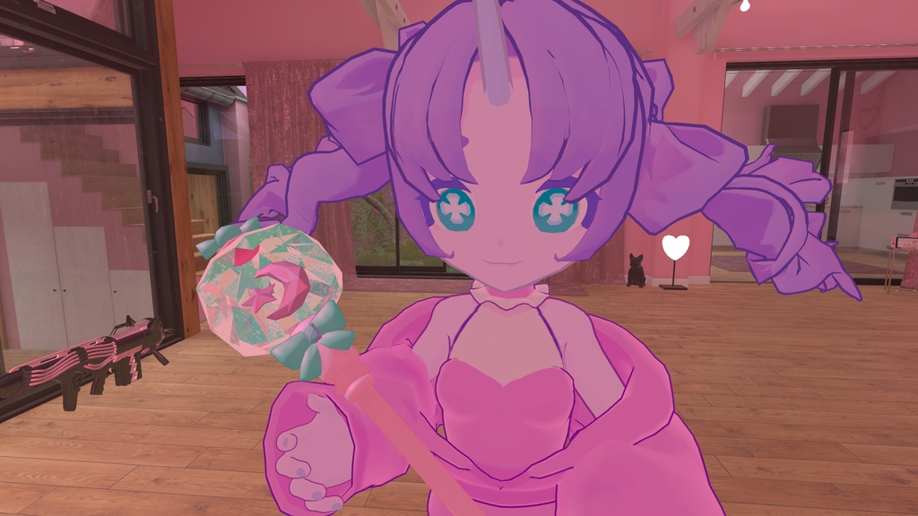 オリジナル3Dアバター「Juju」