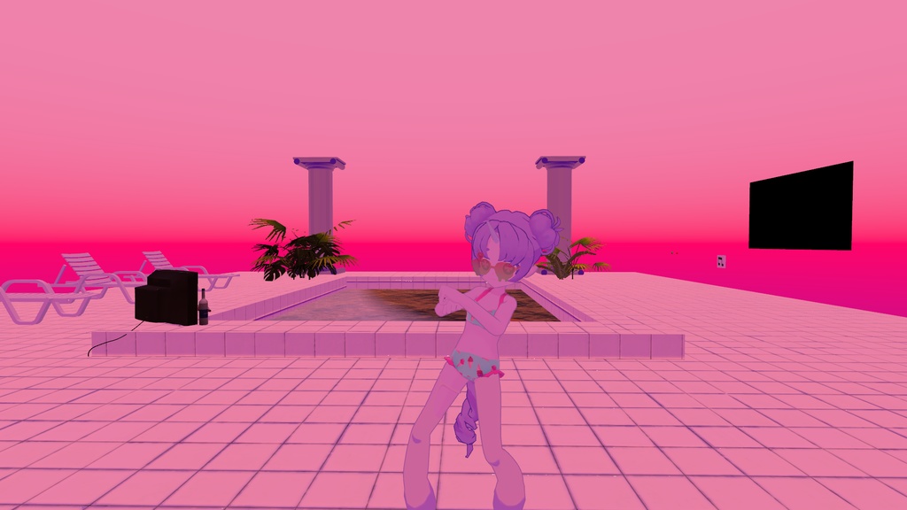 グラデーションサングラス