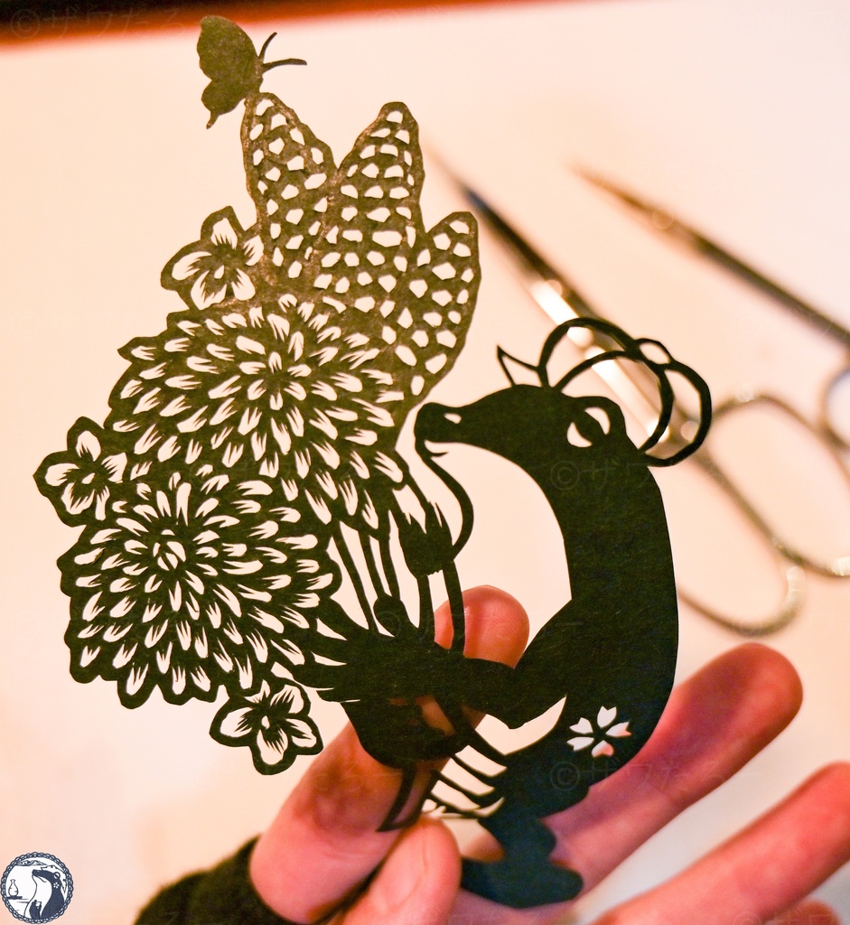 雪国の初春を喜ぶザワ🌼/アクリルキーホルダー《新潟県に変装ザワたろー》