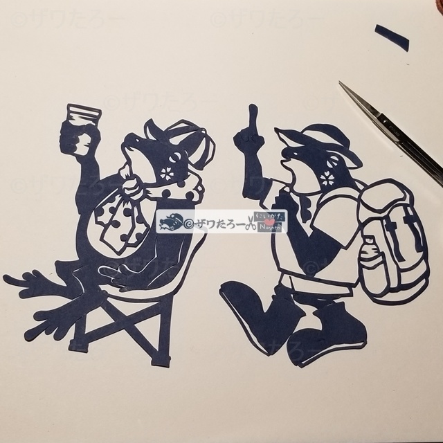 大自然の音楽フェス・湯沢町【新潟県を巡るザワたろー】_Tシャツ アッシュ