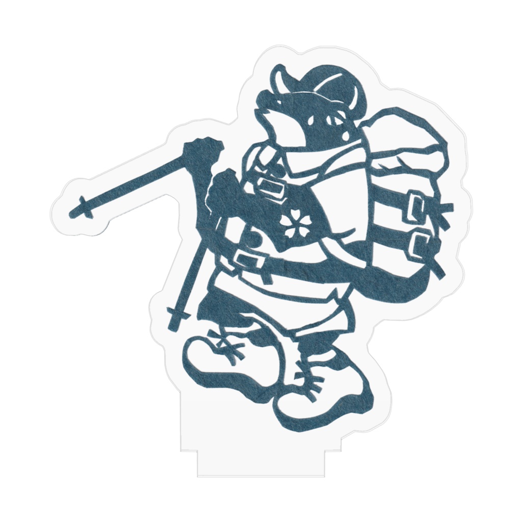 登山安全祈念ザワ🐸🍀《新潟県に変装ザワたろー》_アクスタ