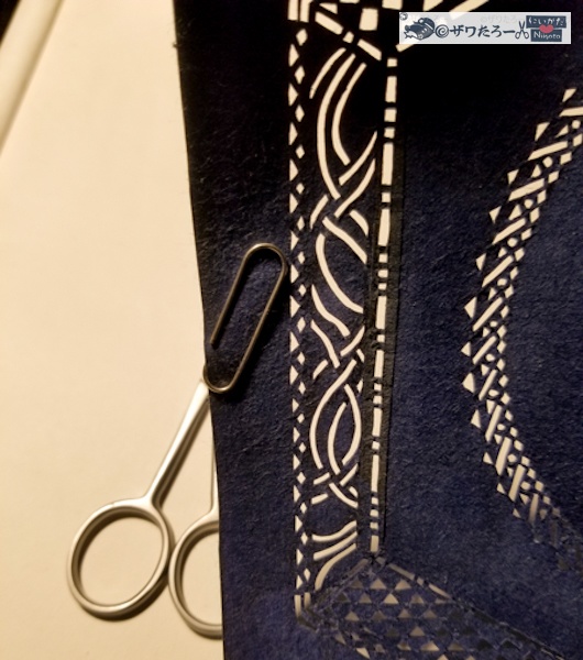 スノボ滑走安全祈念ザワ🐸🍀《新潟県に変装ザワたろー》_ステッカー