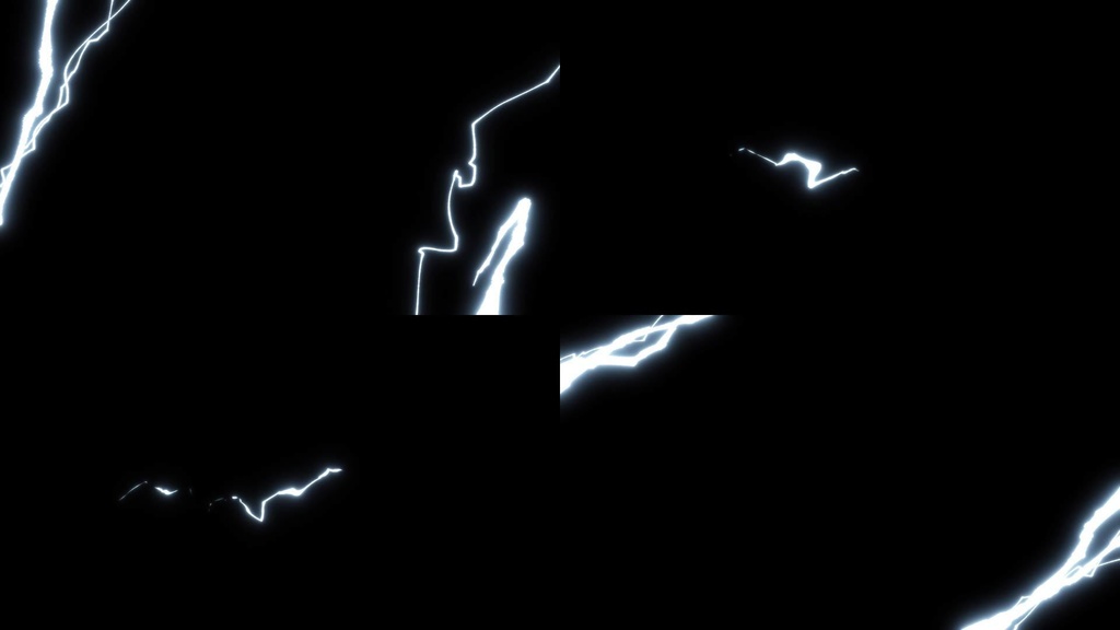 【歌ってみた素材】電撃エフェクト５種+α