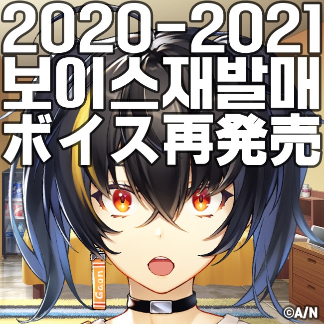 【Gaon】2020-2021 ボイス再販・2020-2021 보이스 재판매