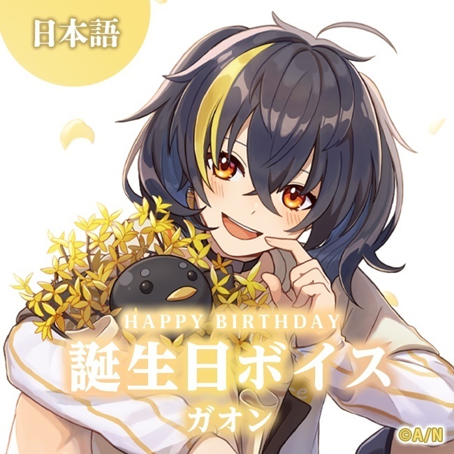 【Gaon 誕生日ボイス / 생일 보이스 2023・2022 】RESALE