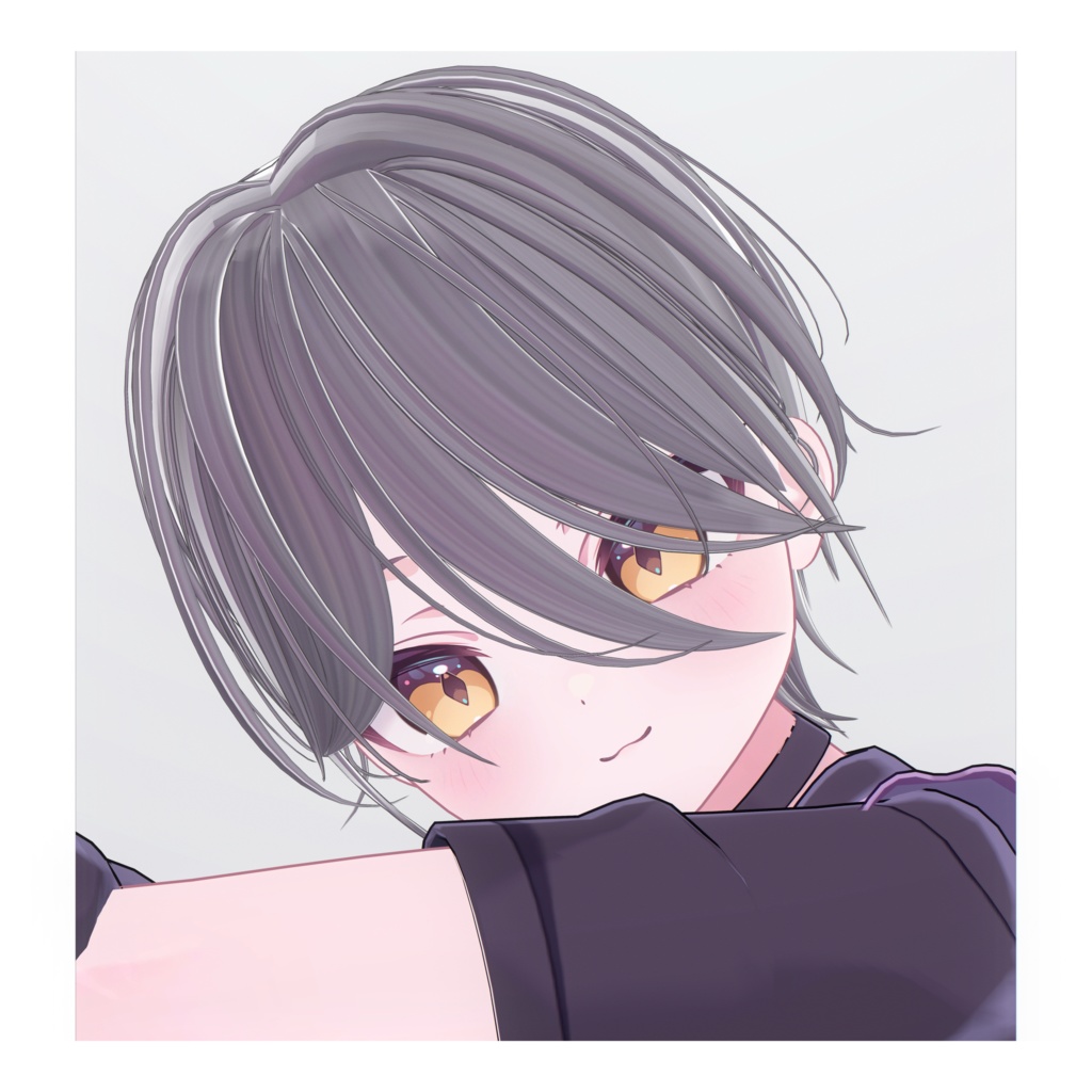 【14Avatar】Noir Mist Hair