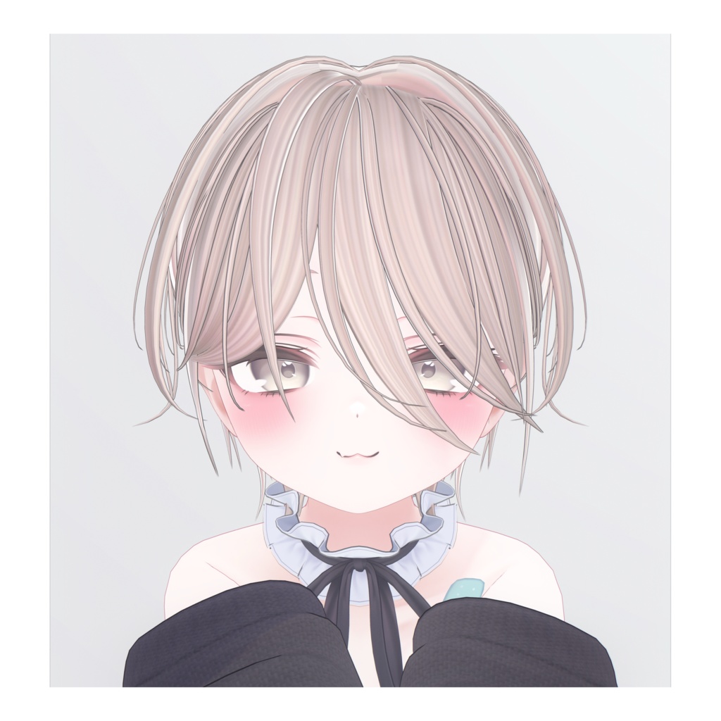 【14Avatar】Noir Mist Hair