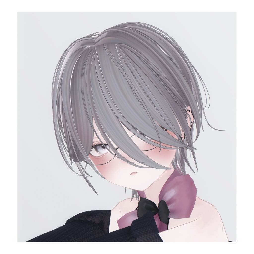 【14Avatar】Noir Mist Hair