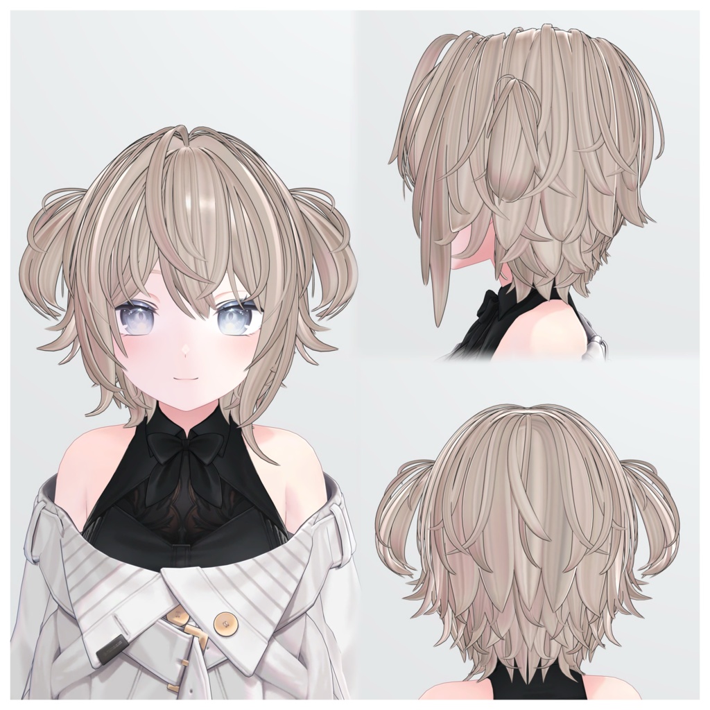 【15Avatar】Flurry Howl Hair(2way)