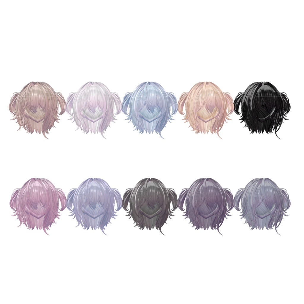 【15Avatar】Flurry Howl Hair(2way)