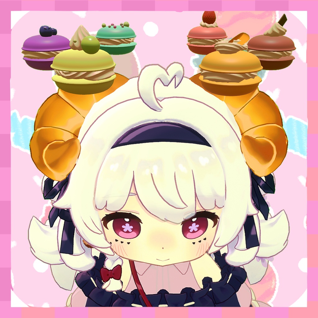 【VRC想定】くるくる!マカロンヘイロー