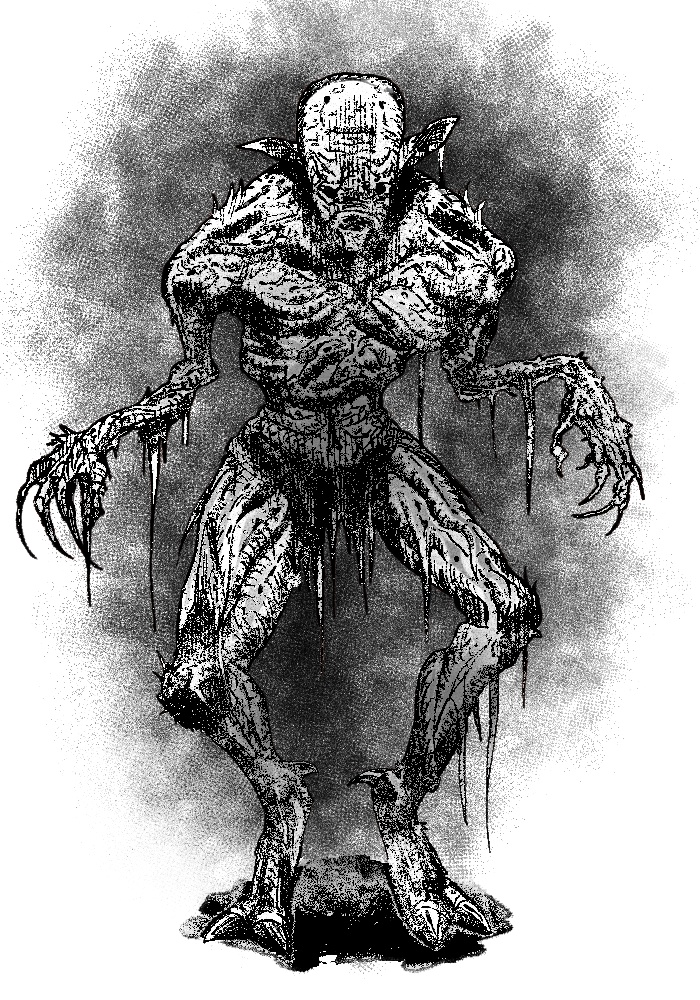 【クトゥルフ神話TRPG】フリー素材-グール