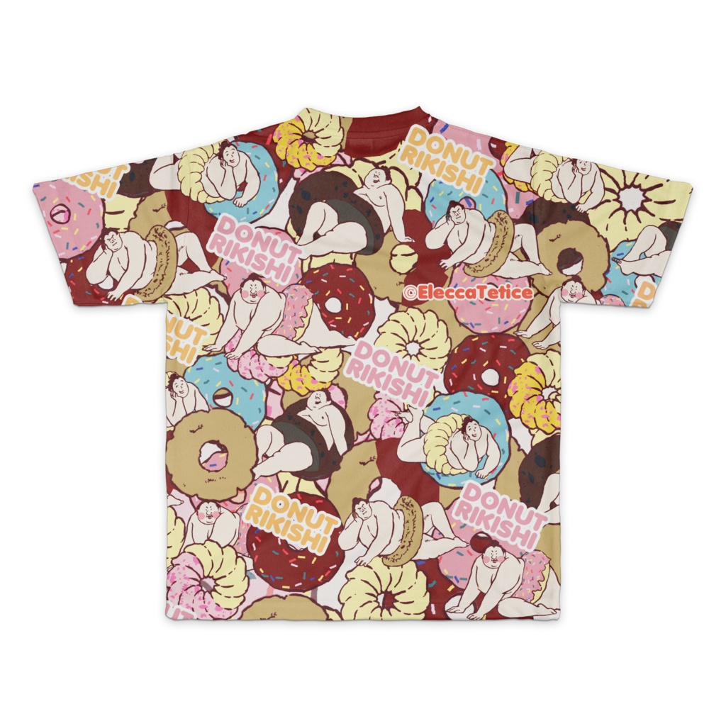 ドーナツいっぱいTシャツ