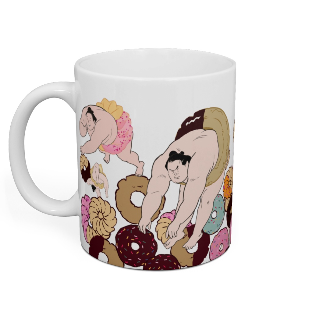 ドーナツ力士マグ第二弾