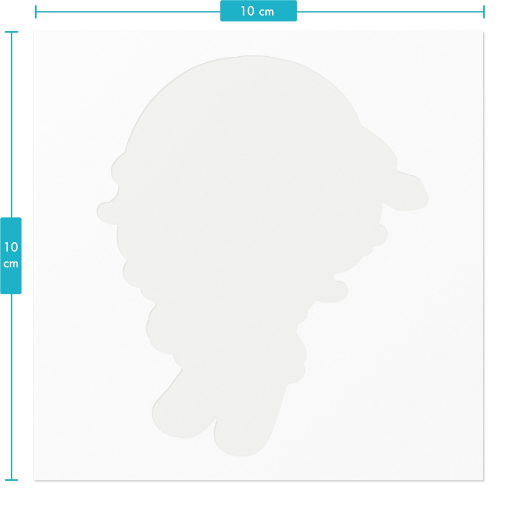 【B】夏咲むむSDステッカー