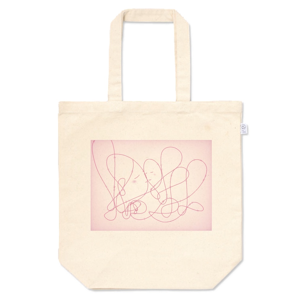 cheek to cheek tote bag