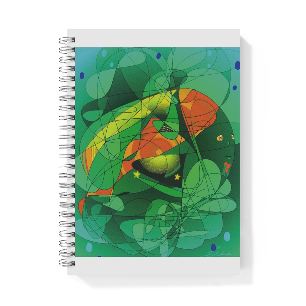 Emerald Ocean Ring notebook