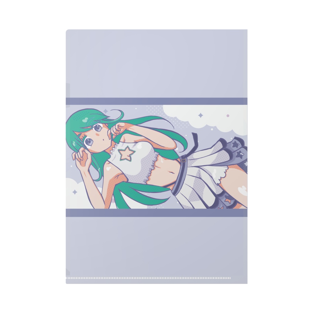 クリアファイル★二星ぼに★新旧衣装に挟まれて