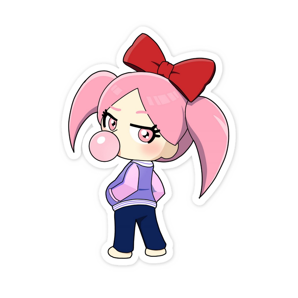 きょう子スマホステッカー