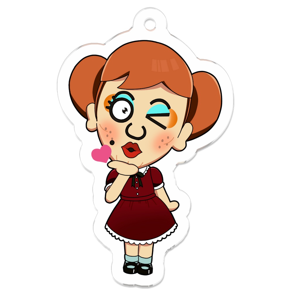 はるるちゃんアクリルキーホルダー
