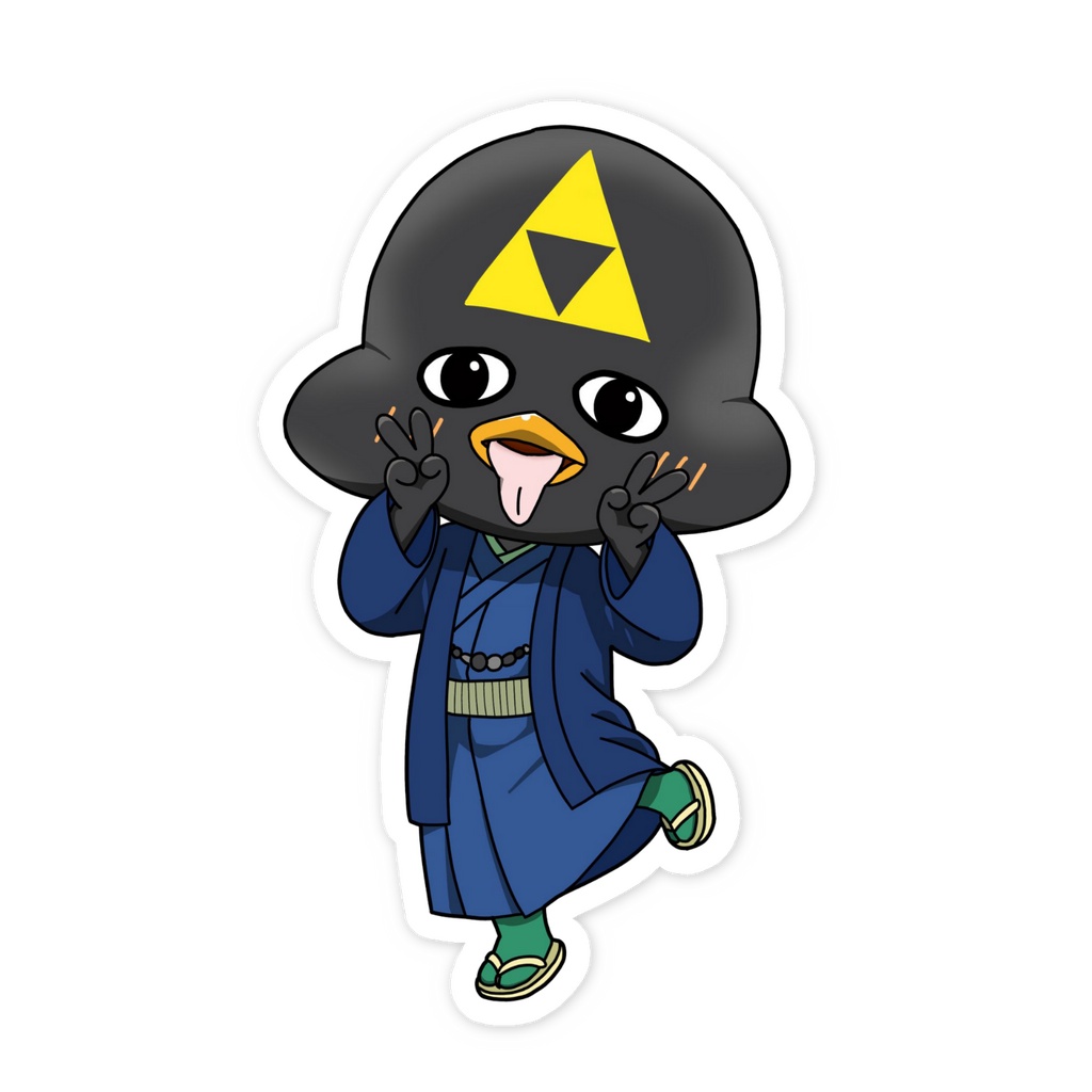 はんほさんスマホステッカー