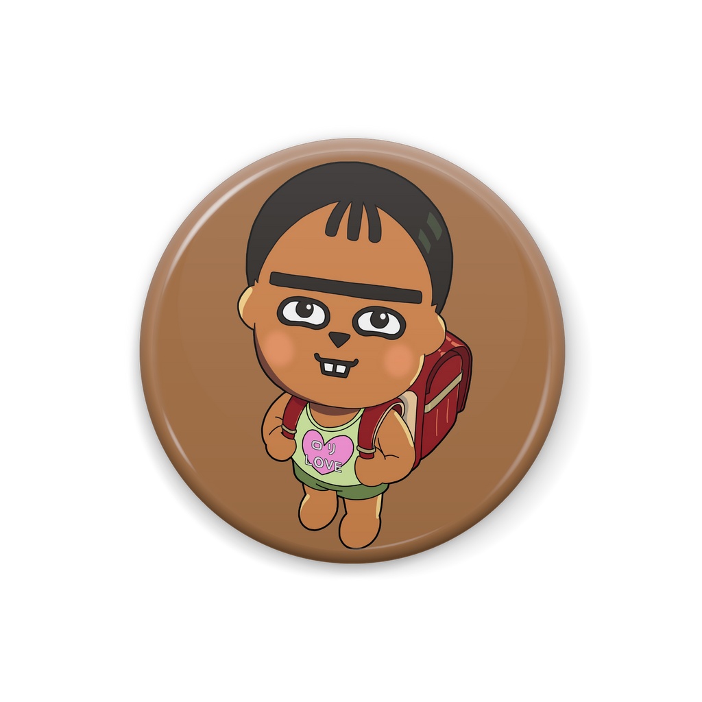 ソース缶バッジ