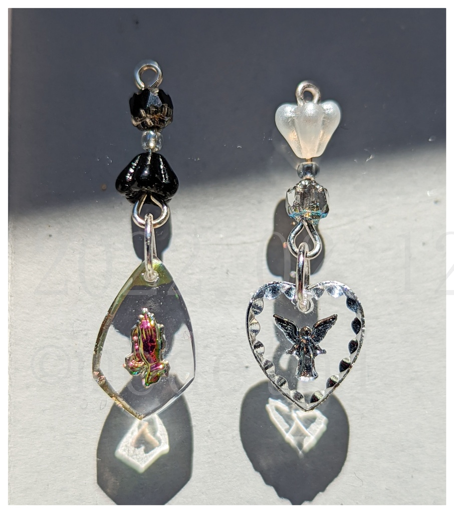 【ライバボ】天使と祈り ピアス·イヤリング