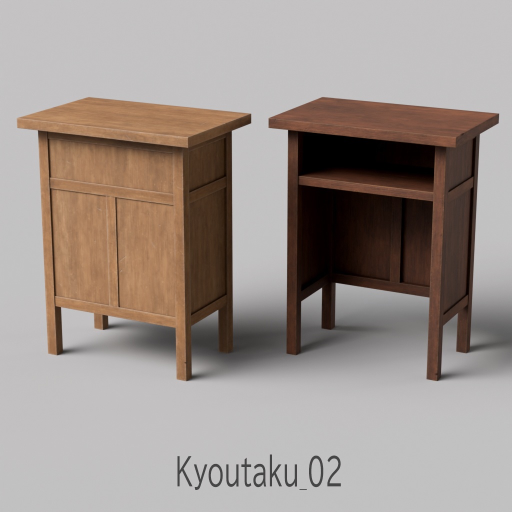 教卓と教壇(Free版有り)