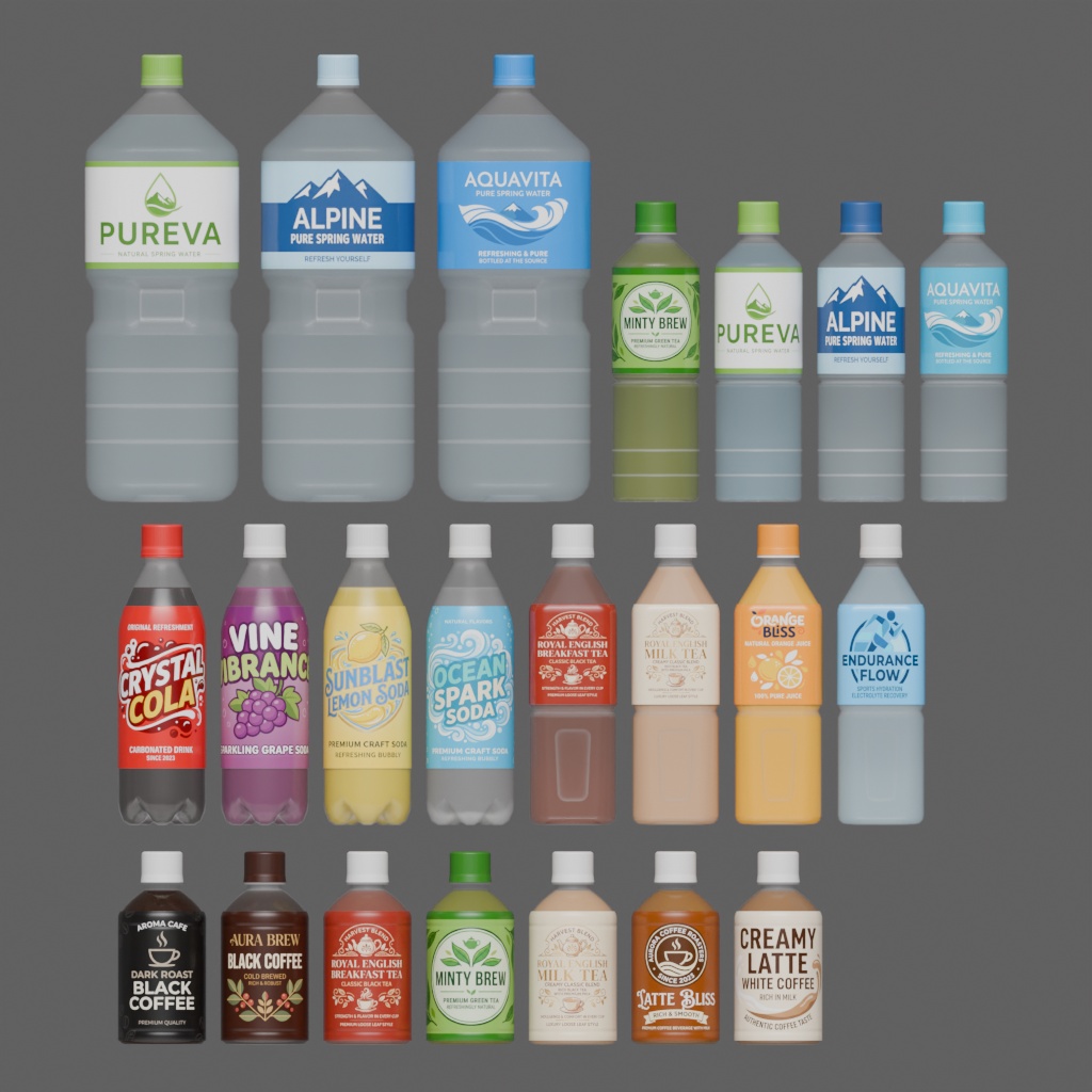 ペットボトル飲料セット