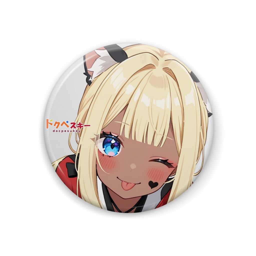 はじめての缶バッジ！サイズは44㎜